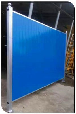 廣州江門2.5米高彩鋼夾心板圍擋 道路工地施工安全防護圍蔽 廠家直銷