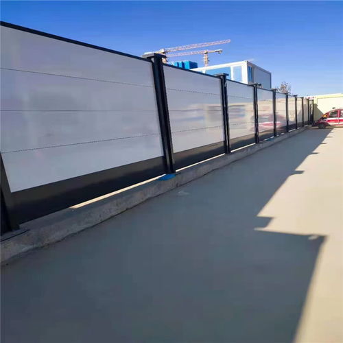 【建筑工地施工a型鋼結構式綠色小草鐵皮臨時彩鋼圍擋廠家】- 